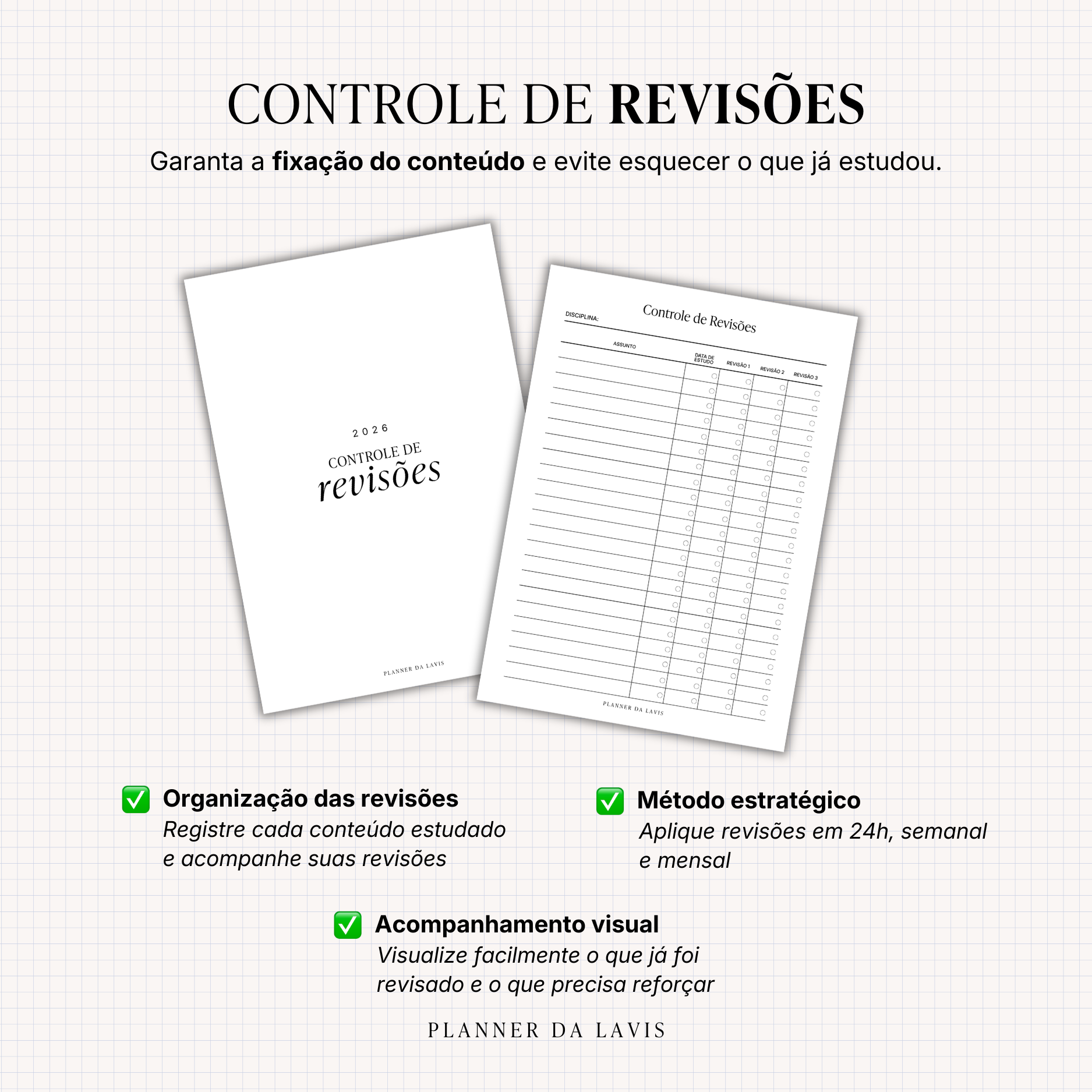 Planeje seus estudos, acompanhe prazos e mantenha o foco com o Planner Universitário - pensado especialmente para a rotina acadêmica (7)